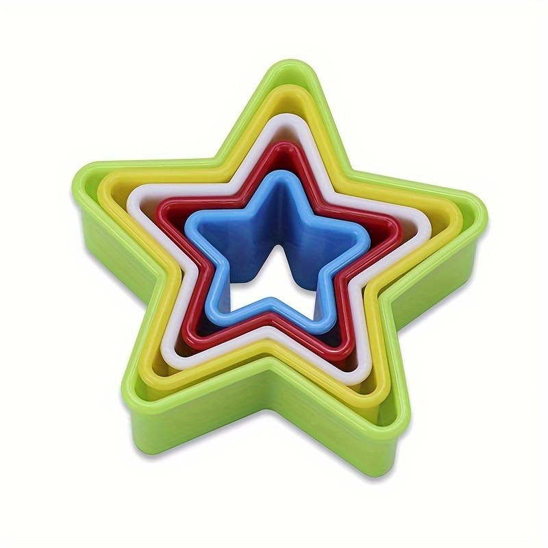 Kitchen Gadgets Best - 1/2/3PCS Star Shaped Cookie Cutters, Plastic