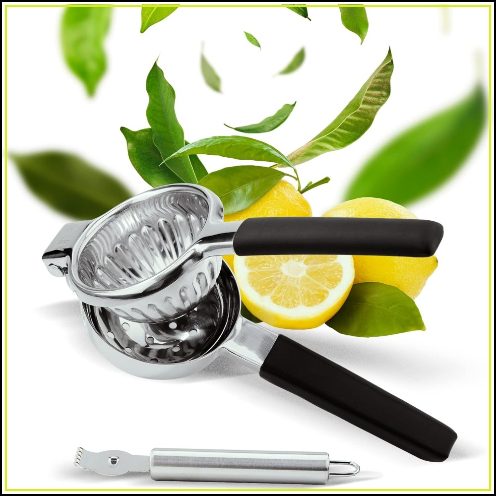 Citrus Lemon Squeezer - Stainless Steel Lemon Squeezer - Premium
