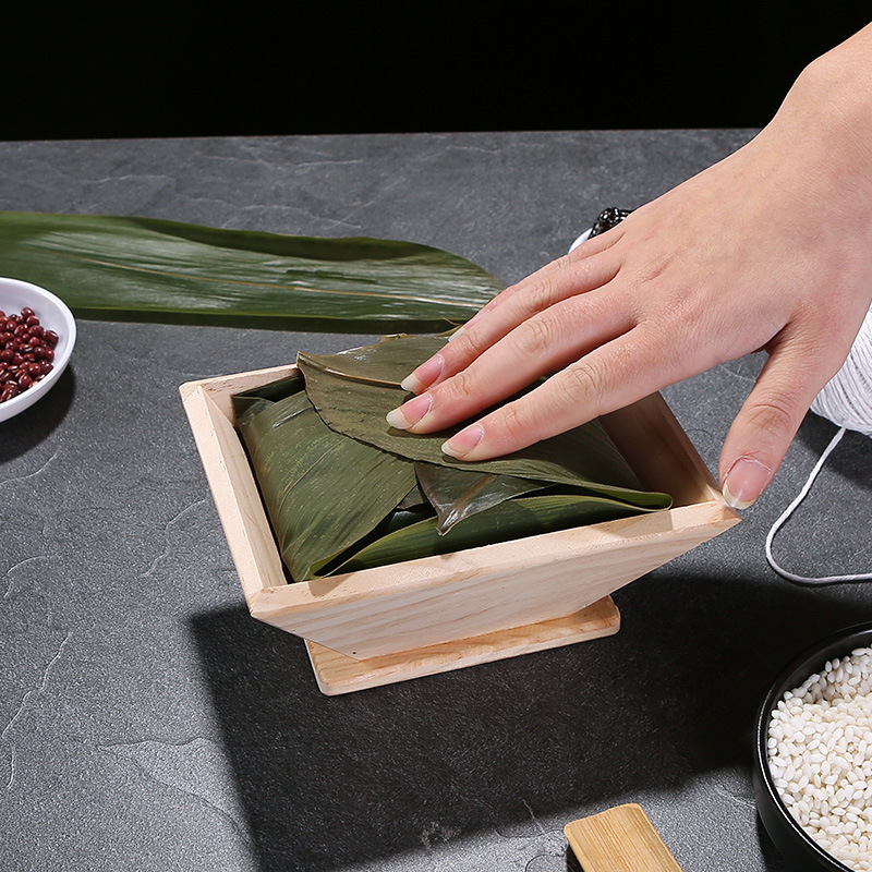 Wooden Zongzi Mold Dragon Boat - Kitchen Gadgets Dumpling Maker reseña y precio