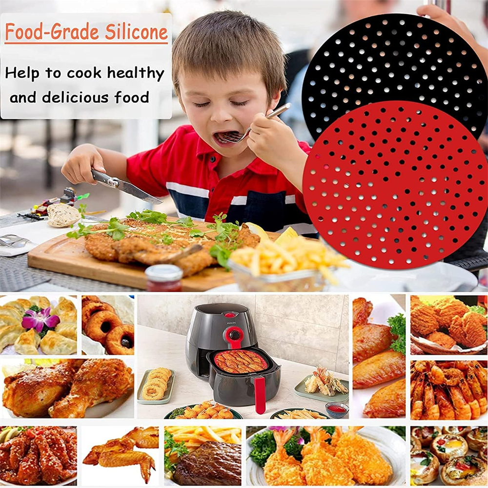 Reusable Air Fryer Pad, Silico - Kitchen Gadgets Design reseña y precio