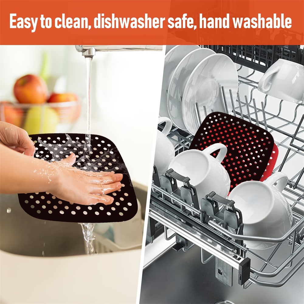 Reusable Air Fryer Pad, Silico - Kitchen Gadgets Design reseña y precio