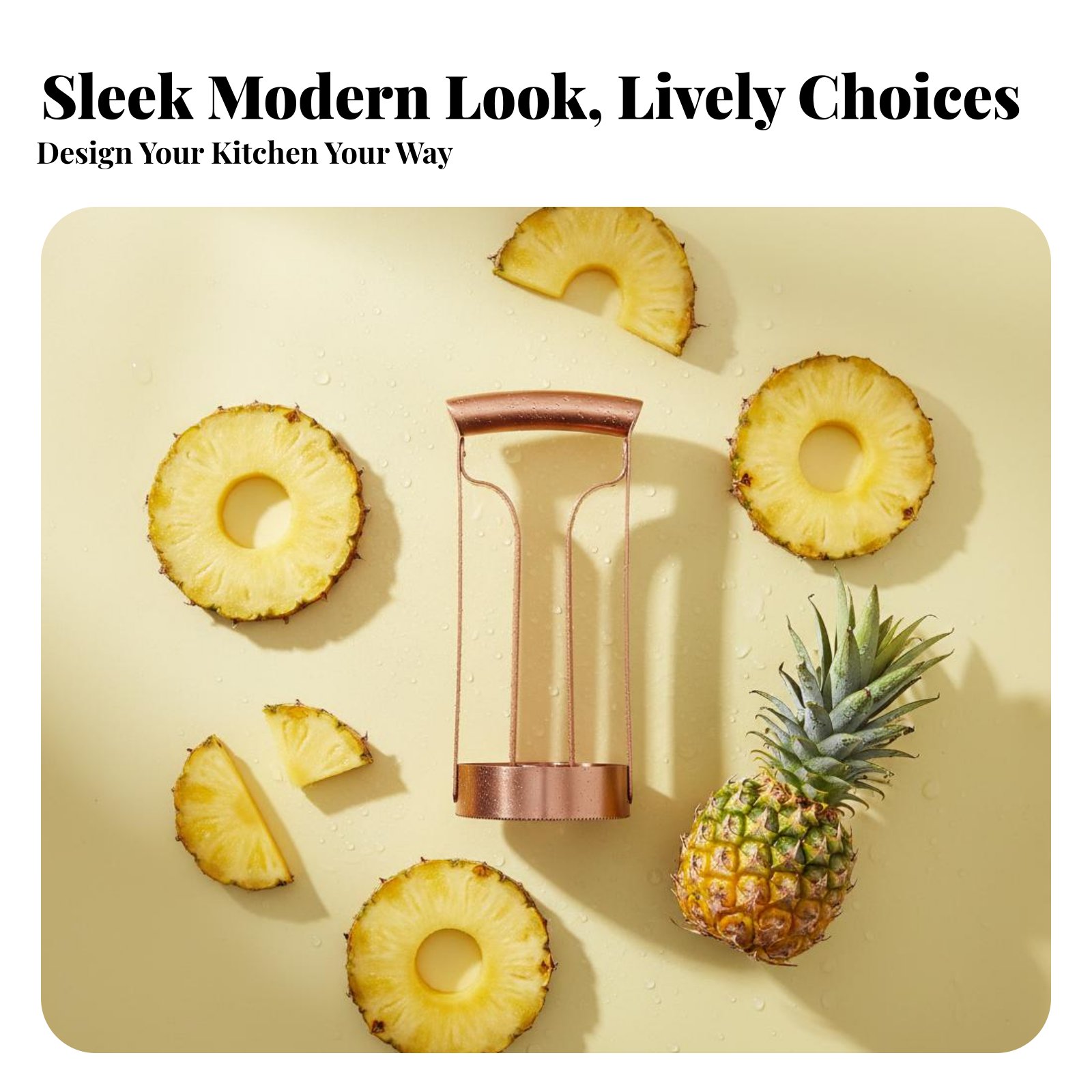 Stainless Steel Pineapple Cutt - Kitchen Gadgets Useful reseña y precio