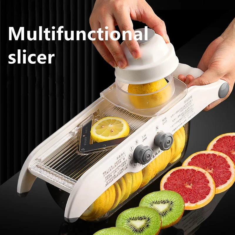 Multifunctional Lemon Slicer V - Mandoline Slicer reseña y precio