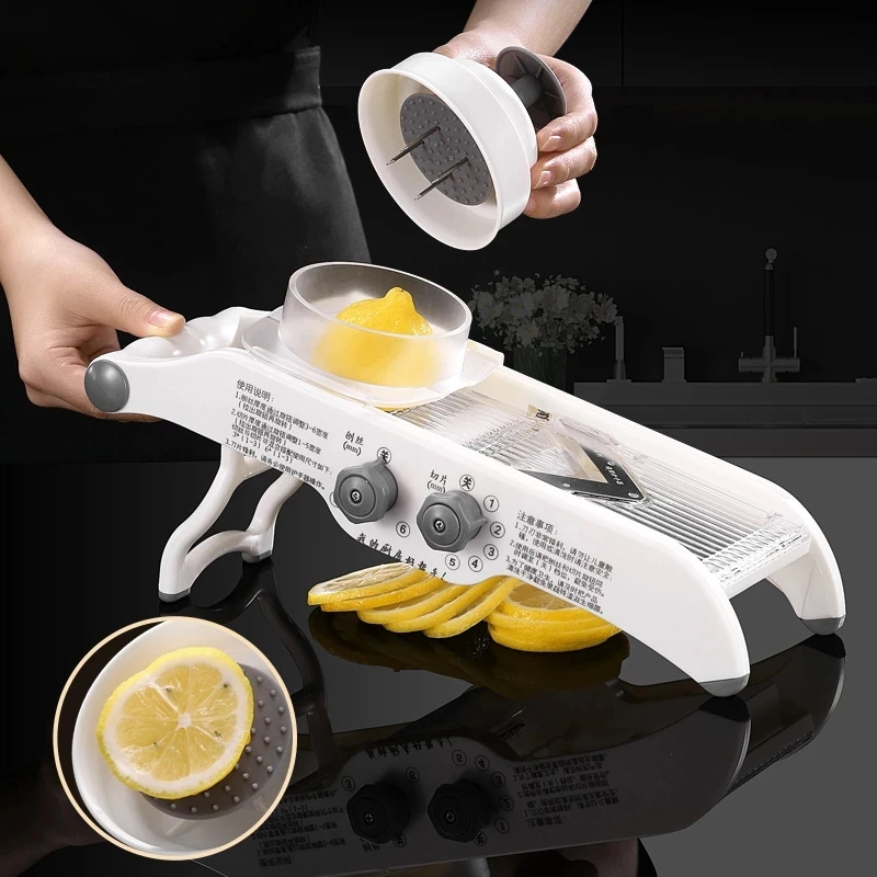 Multifunctional Lemon Slicer V - Mandoline Slicer reseña y precio