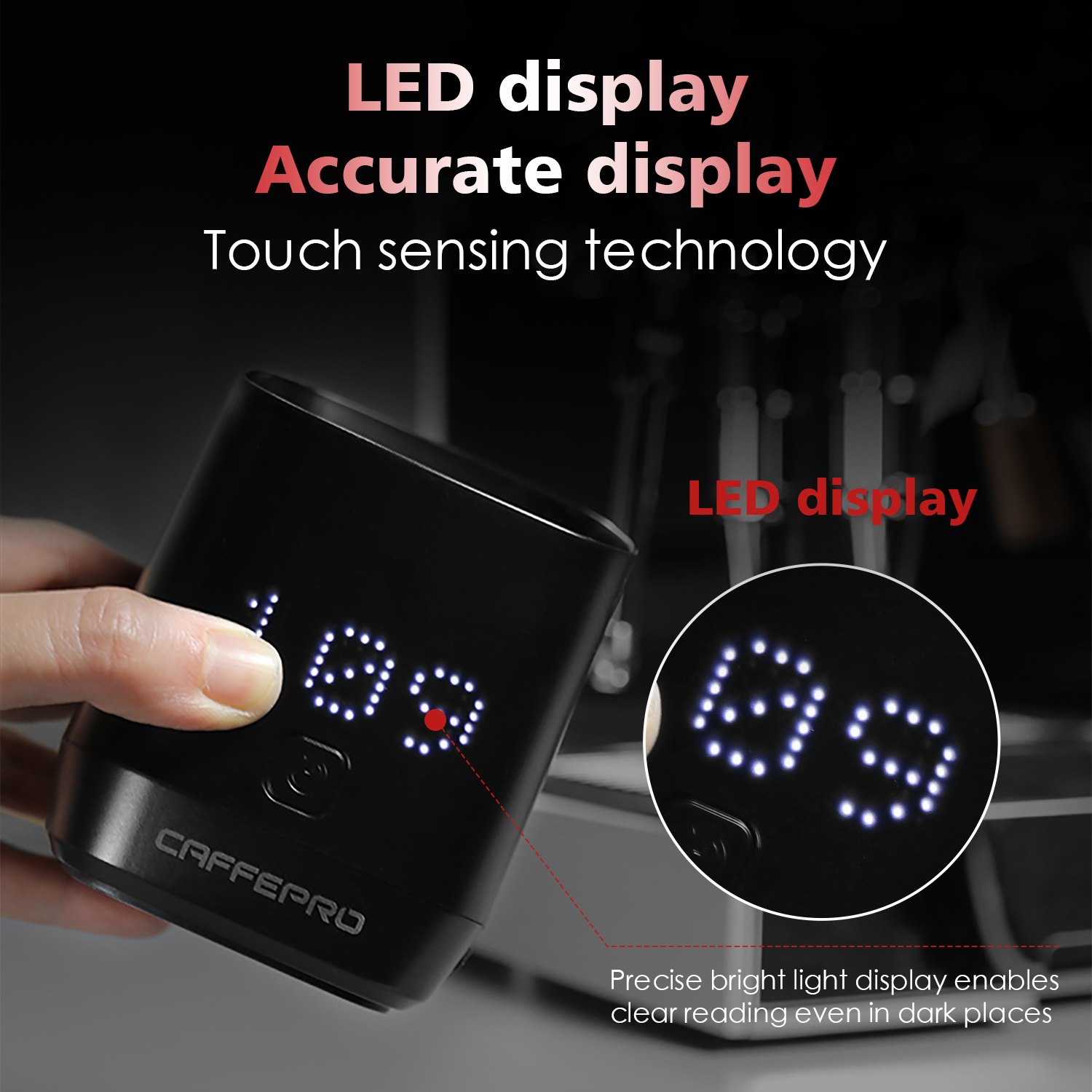 CAFFEPRO Digital Dosing Cup Co - Kitchen Gadgets Best reseña y precio