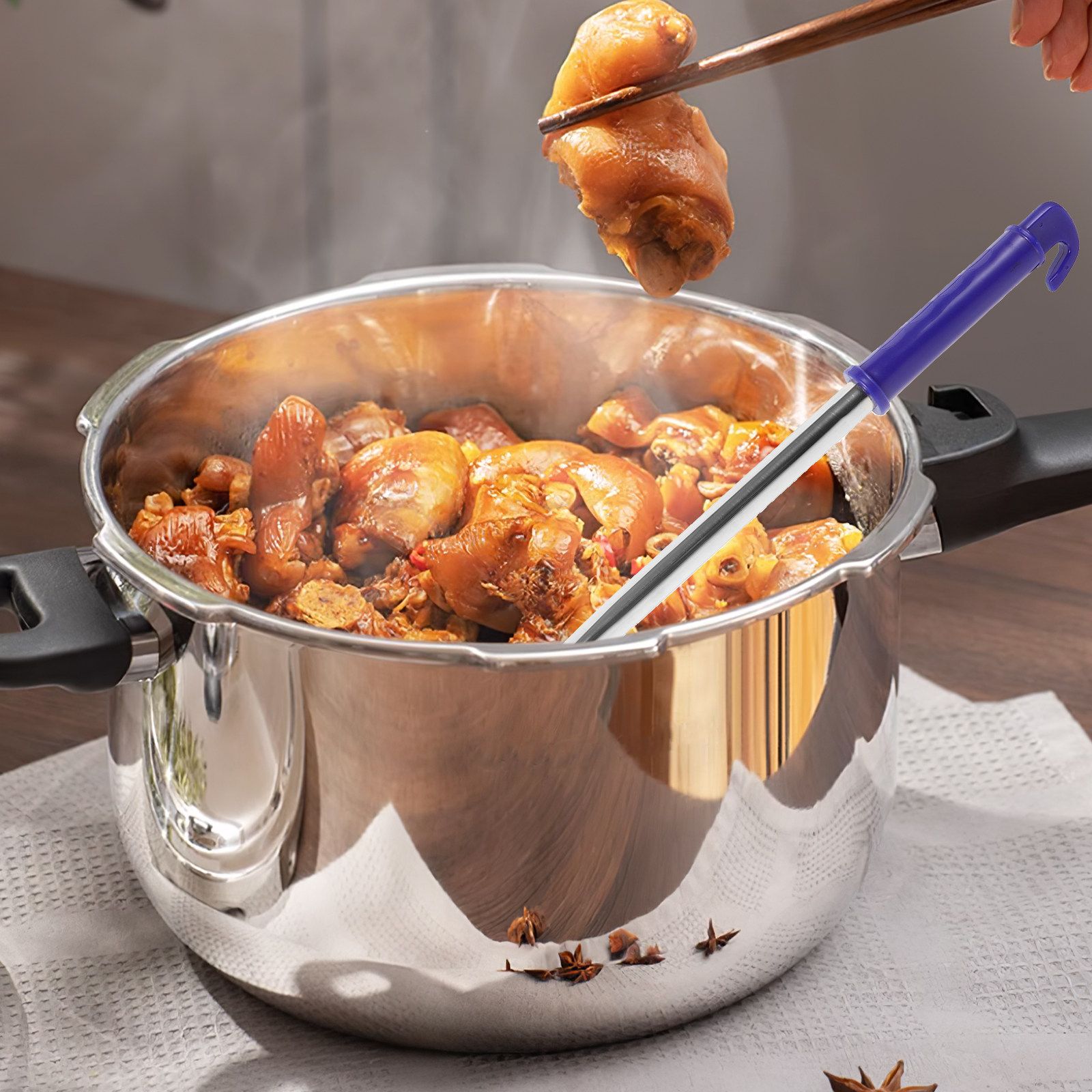 Long Handle Stainless Steel Wa - Kitchen Gadgets Essential reseña y precio
