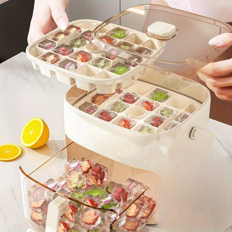 48-Cube Ice Maker with Easy-Pr - Kitchen Gadgets Essential reseña y precio