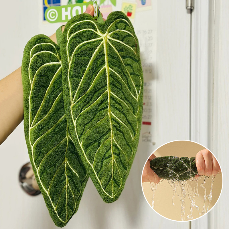 1PC Hot Plant Hand Towel Clean - Kitchen Gadgets Best reseña y precio