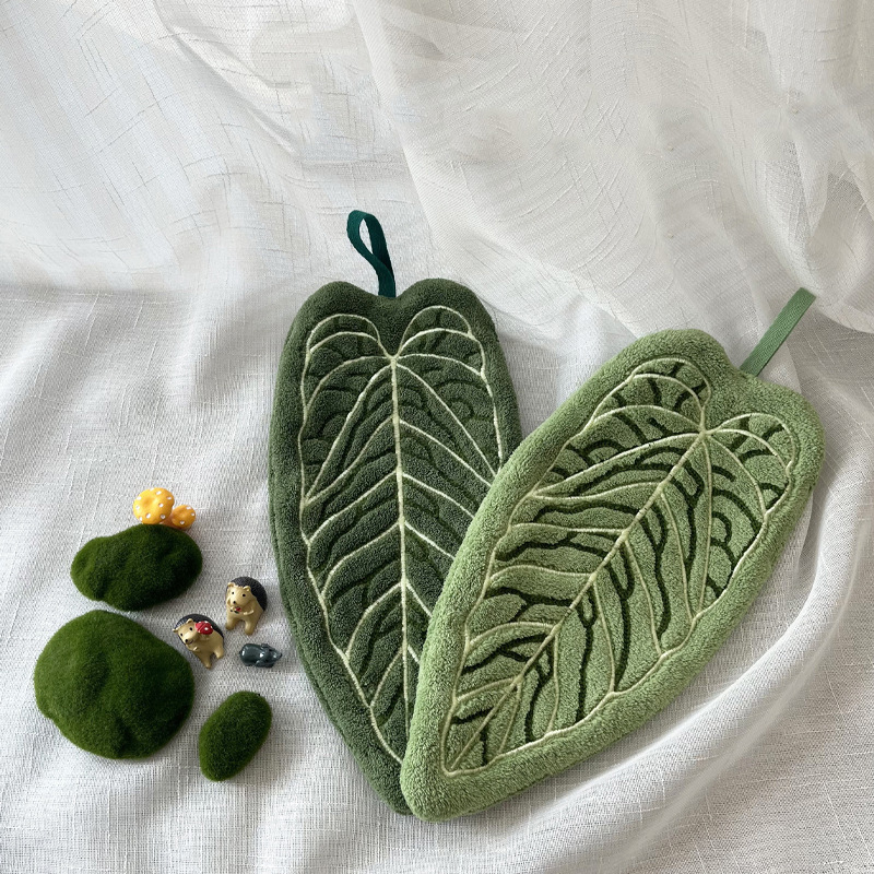 1PC Hot Plant Hand Towel Clean - Kitchen Gadgets Best reseña y precio