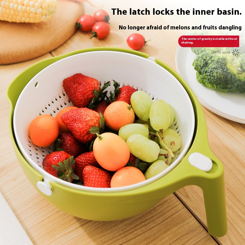 Double Drain Basket Kitchen Si - Kitchen Gadgets Design reseña y precio