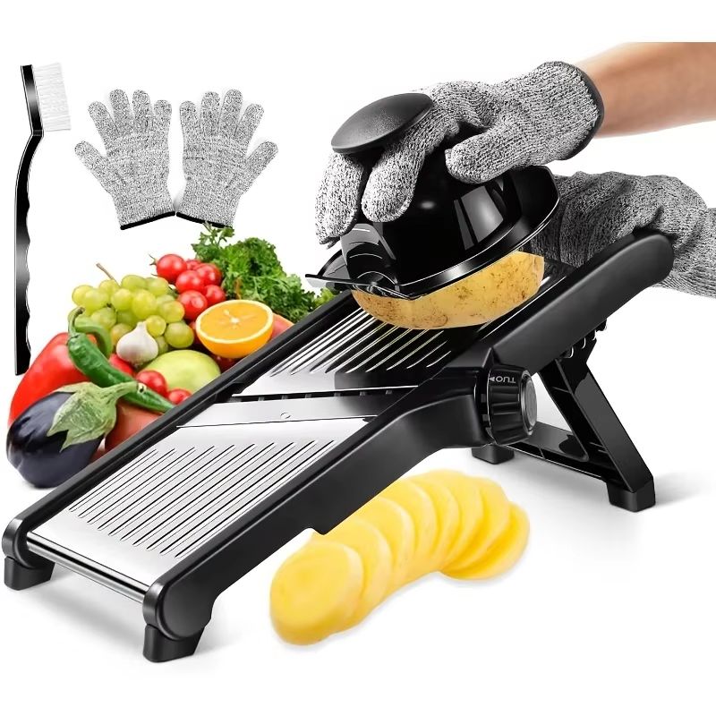 Stainless Steel Mandoline Slic - Mandoline Slicer reseña y precio