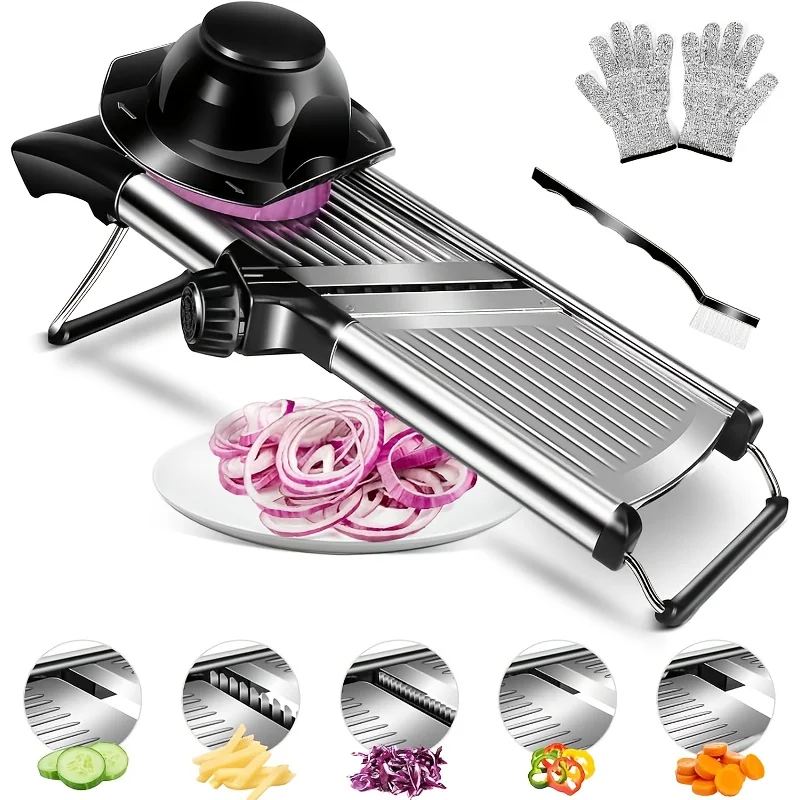 Stainless Steel Mandoline Slic - Mandoline Slicer reseña y precio