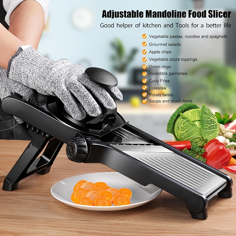 Stainless Steel Mandoline Slic - Mandoline Slicer reseña y precio