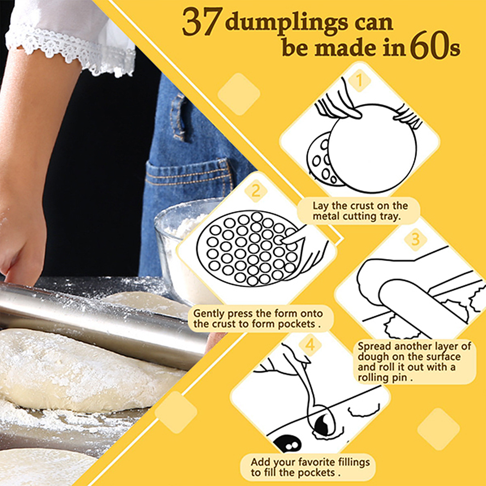 Russian Ravioli Maker Dumpling - Kitchen Gadgets Dumpling Maker reseña y precio