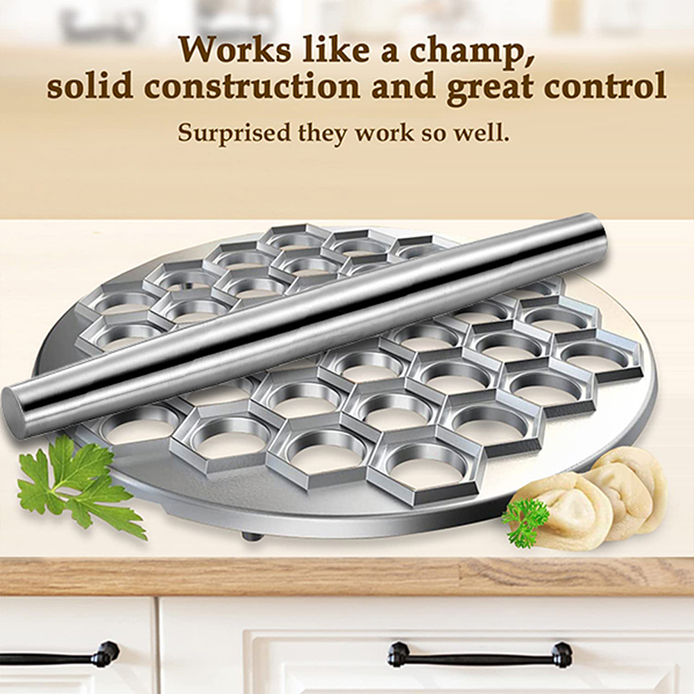 Russian Ravioli Maker Dumpling - Kitchen Gadgets Dumpling Maker reseña y precio