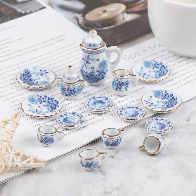 15Pcs 1:12 Miniature Porcelain - Kitchen Gadgets Kids reseña y precio