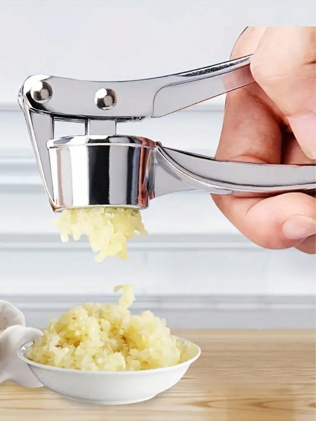 1pc, Garlic Press Washable Gar - Kitchen Gadgets Juicer reseña y precio