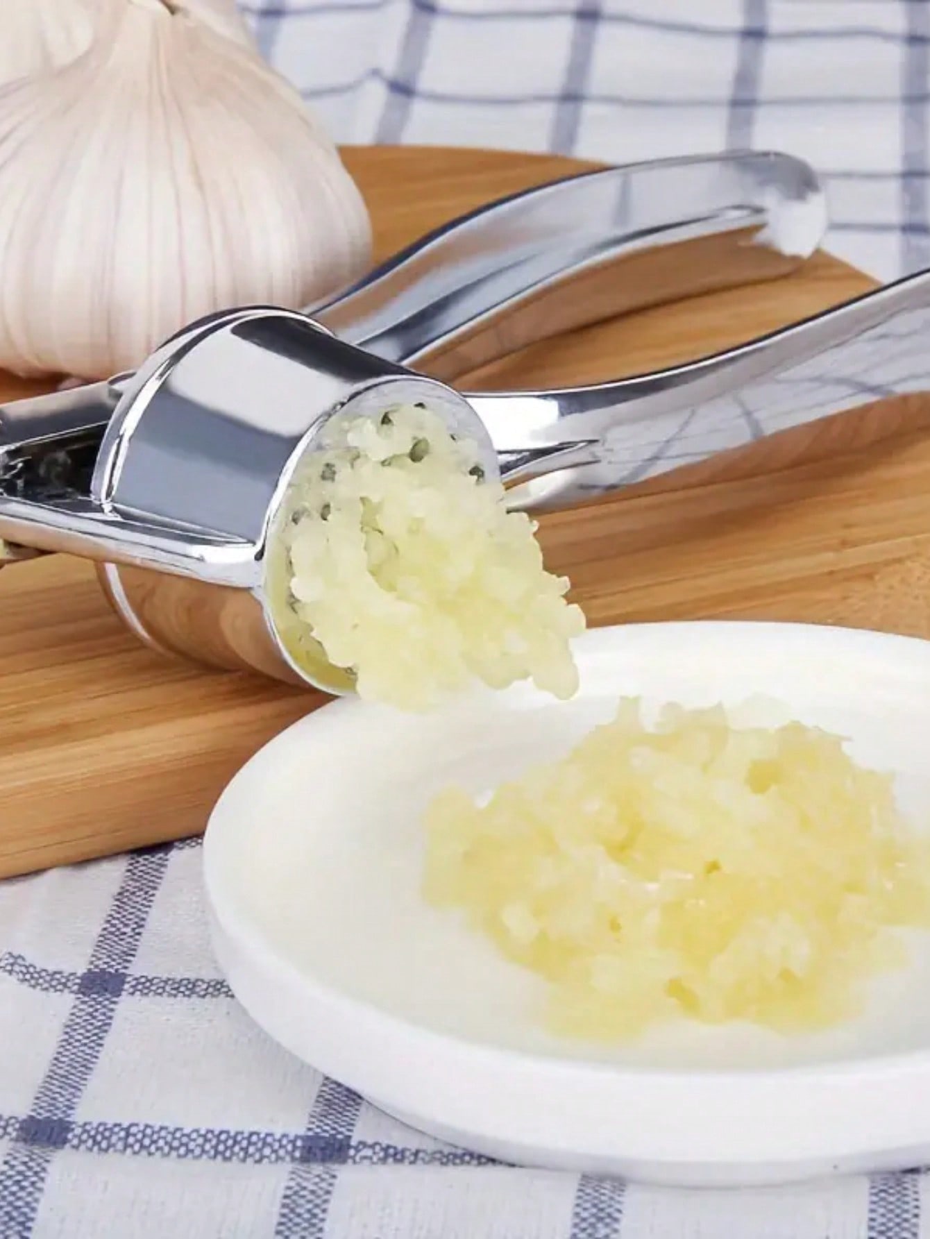 1pc, Garlic Press Washable Gar - Kitchen Gadgets Juicer reseña y precio