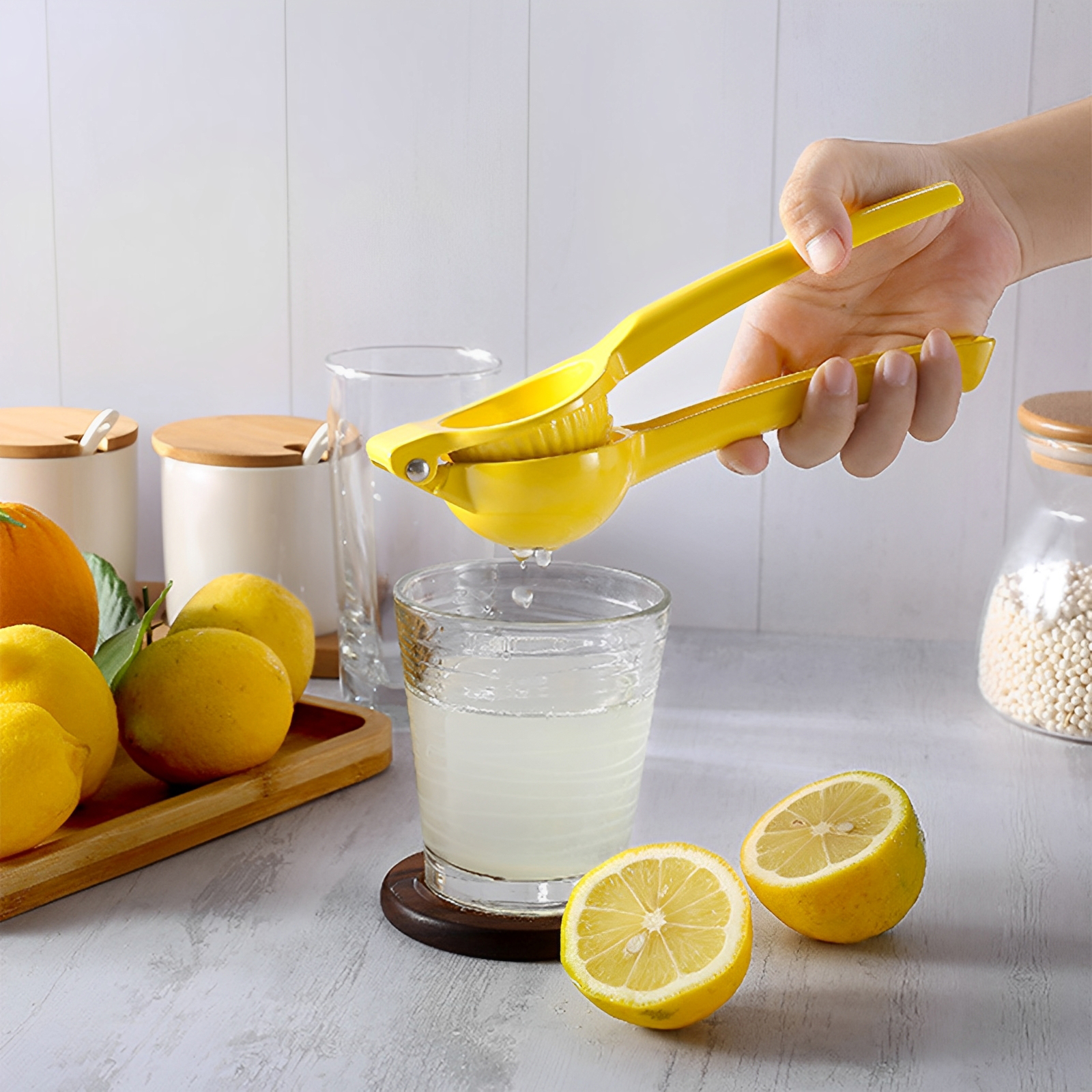 4/1Pcs Manual Lemon Squeezer A - Kitchen Gadgets Juicer reseña y precio