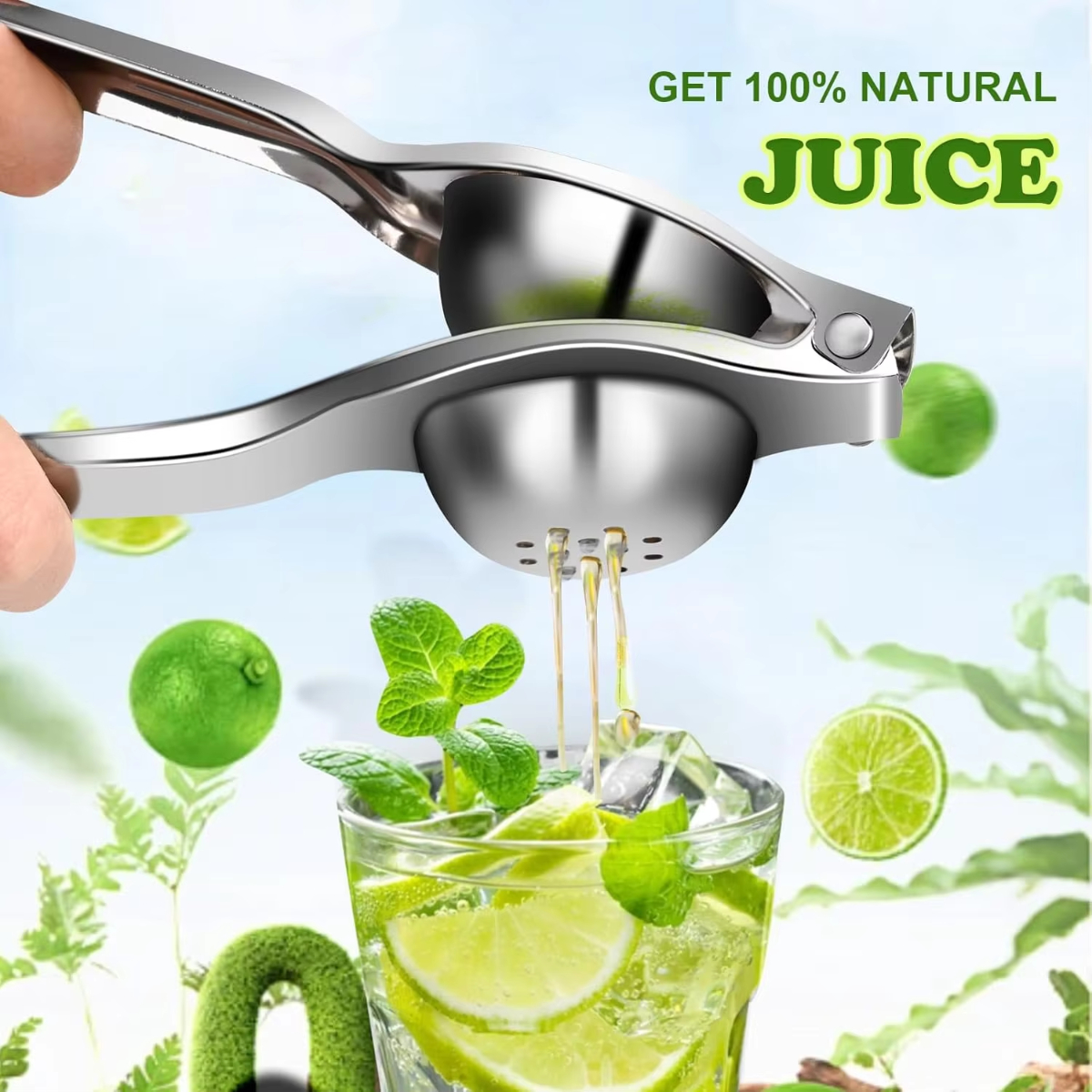 1/2/3pcs Stainless Steel Lemon - Kitchen Gadgets Juicer reseña y precio