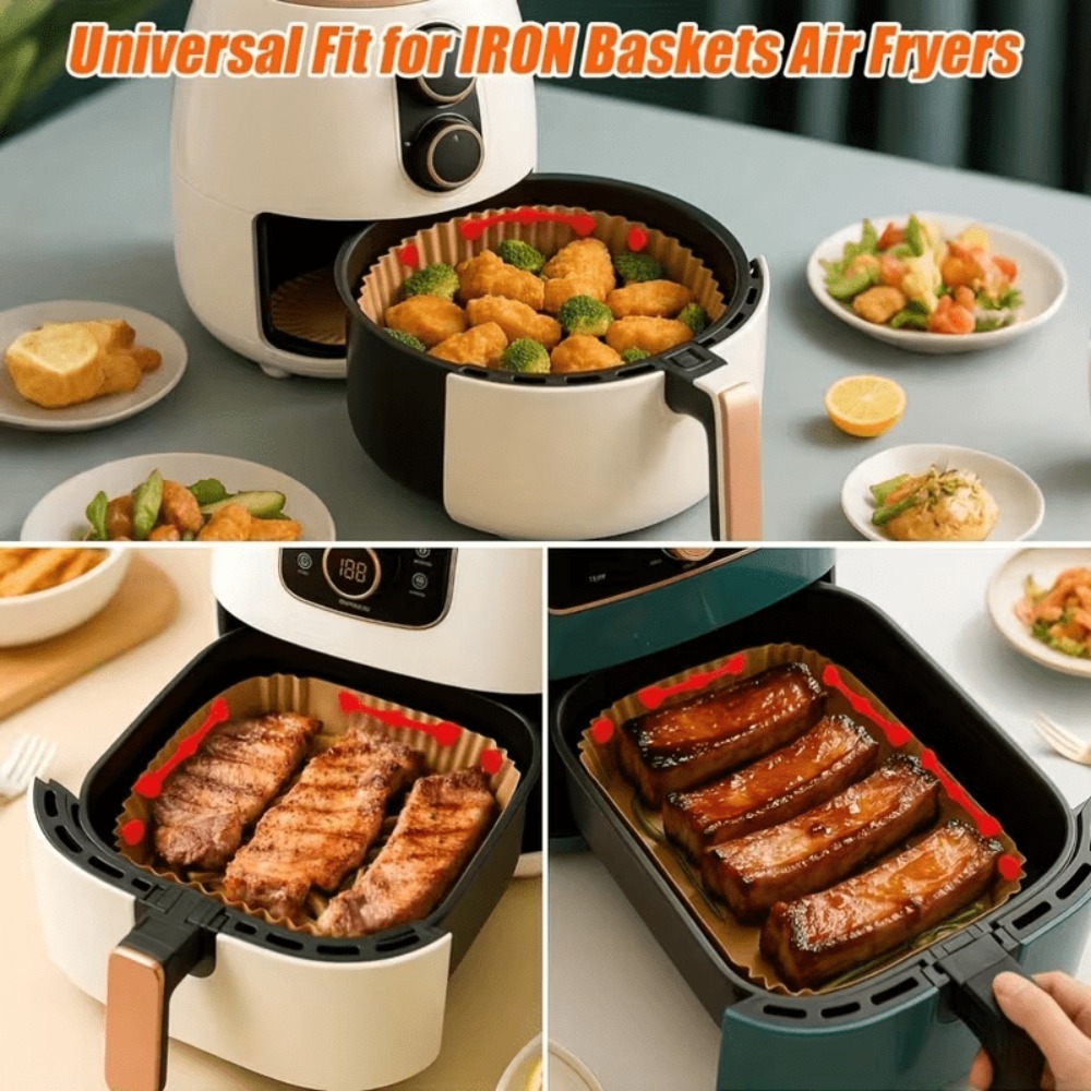 2Pcs Silicone Air Fryer Liner  - Kitchen Gadgets Air Fryer reseña y precio