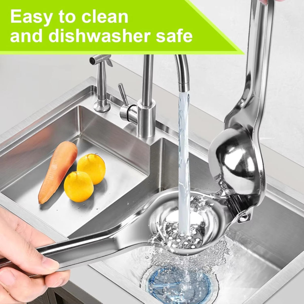 Stainless Steel Lemon Squeezer - Citrus Lemon Squeezer reseña y precio