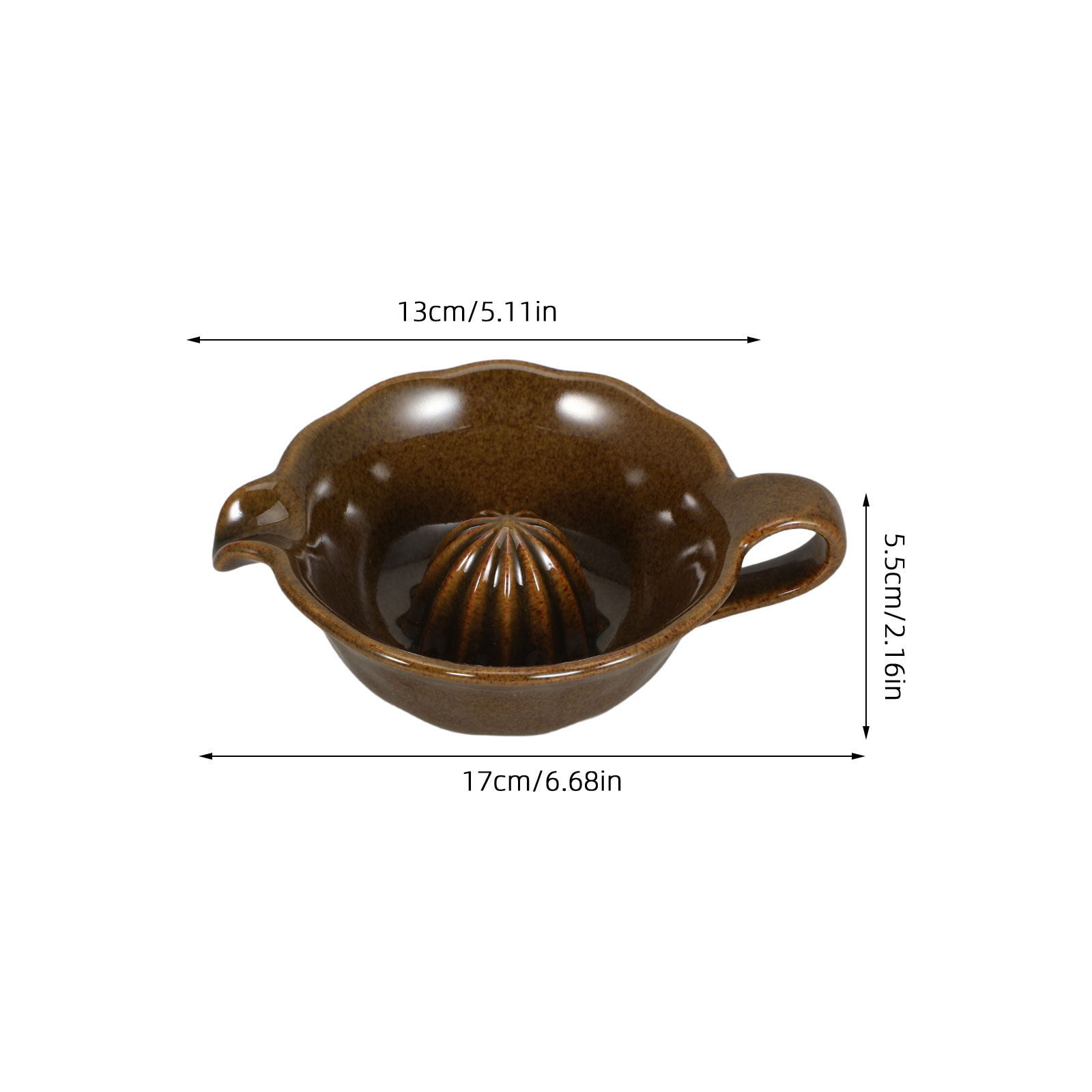 Manual Ceramic Citrus Juicer S - Citrus Lemon Squeezer reseña y precio