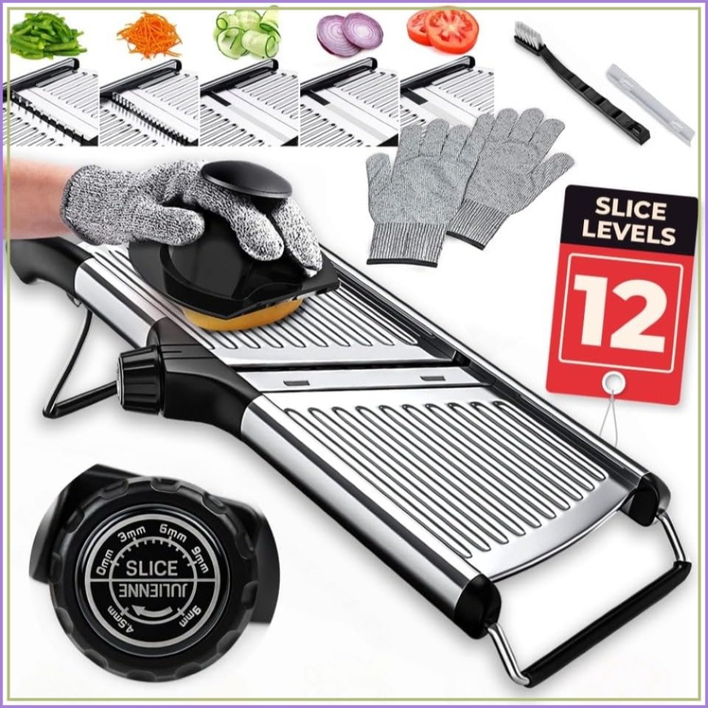 Adjustable Mandoline Food Slic - Mandoline Slicer reseña y precio