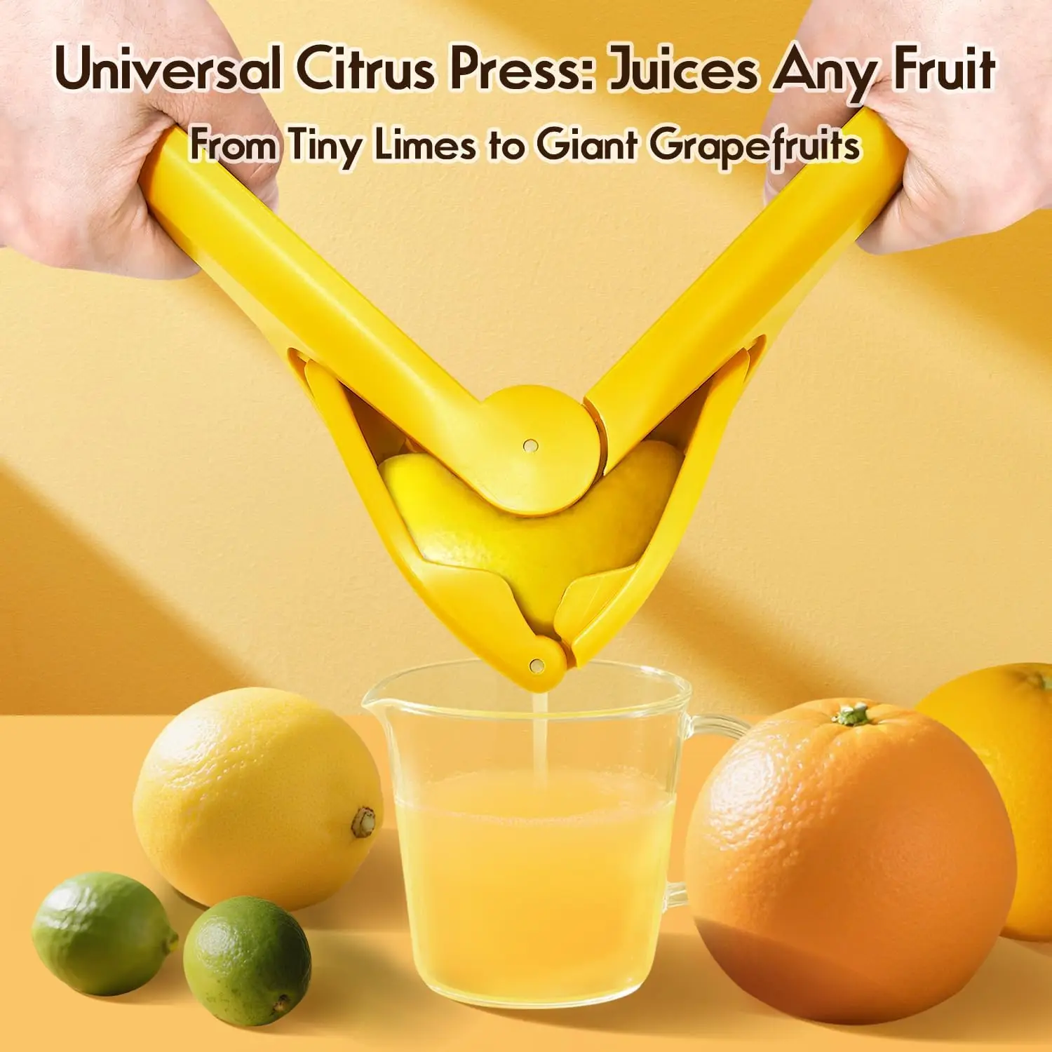 Handheld Lemon Squeezer, Yello - Citrus Lemon Squeezer reseña y precio
