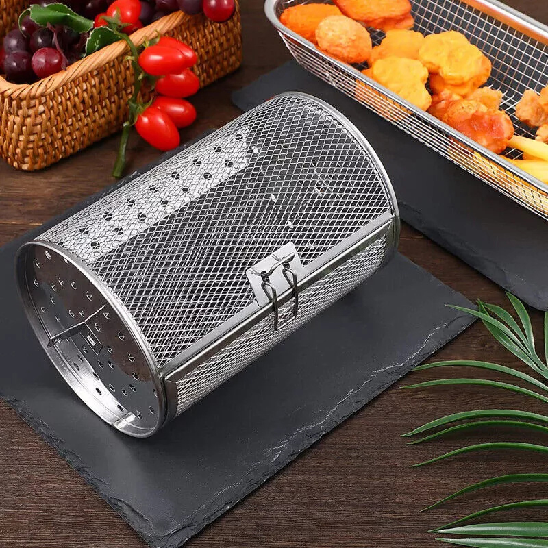 Stainless Steel Grill Rotisser - Kitchen Gadgets Air Fryer reseña y precio
