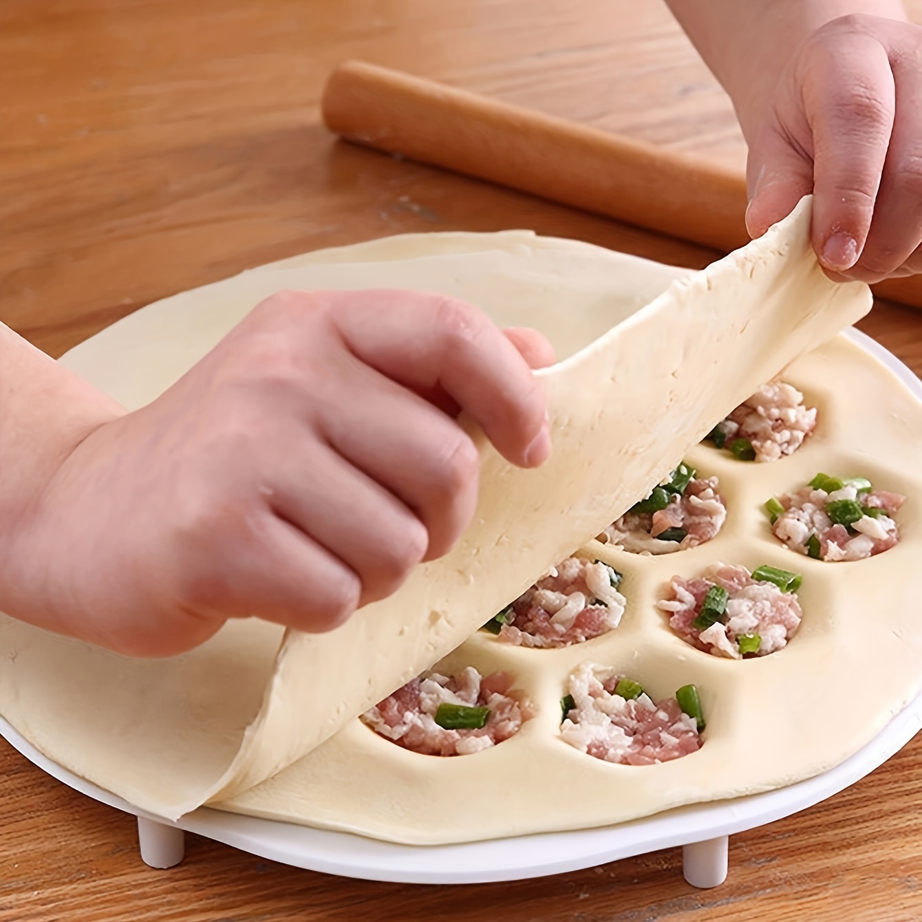 1pc- Simple Chinese Dumplings  - Kitchen Gadgets Dumpling Maker reseña y precio