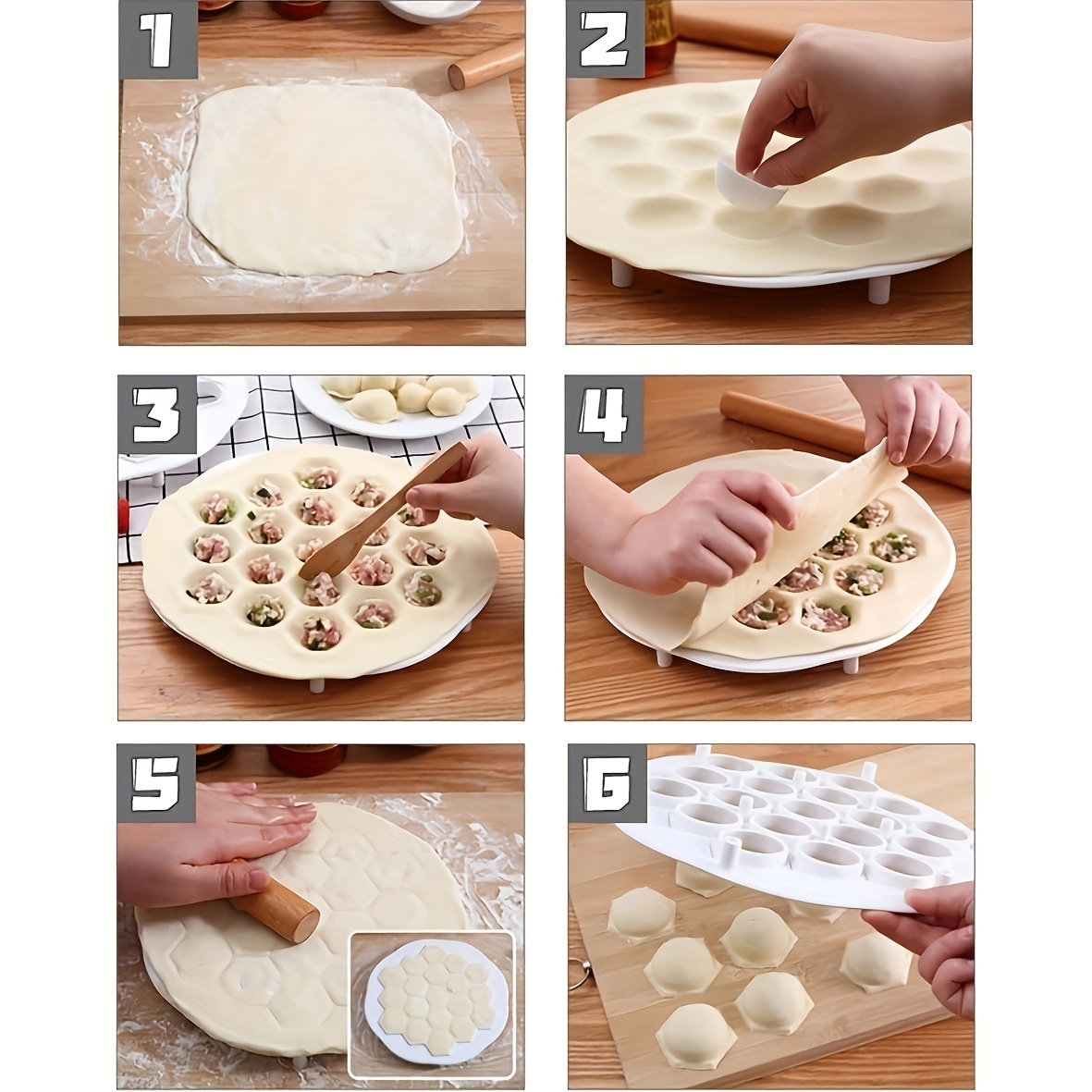 1pc- Simple Chinese Dumplings  - Kitchen Gadgets Dumpling Maker reseña y precio