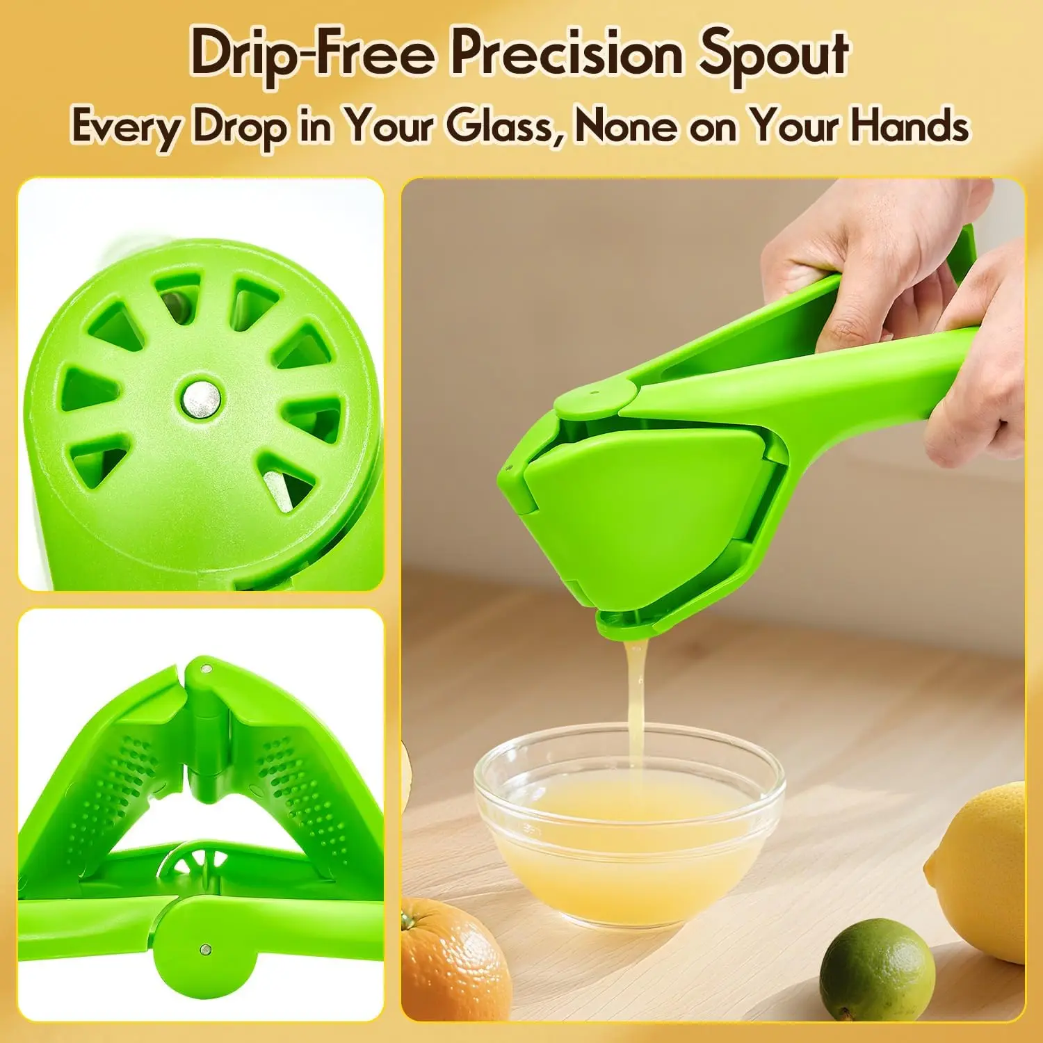 Green Manual Lemon Squeezer, E - Citrus Lemon Squeezer reseña y precio