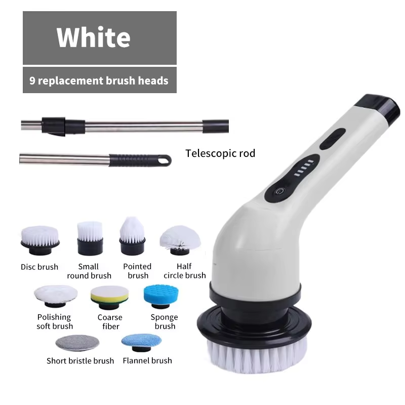 9-in-1 Electric Cleaning Brush - Kitchen Gadgets Design reseña y precio