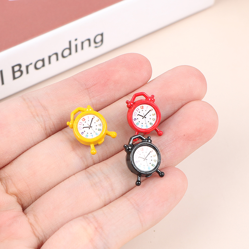 1PC 1:12 Scale Alarm Clock Dol - Kitchen Gadgets Best reseña y precio