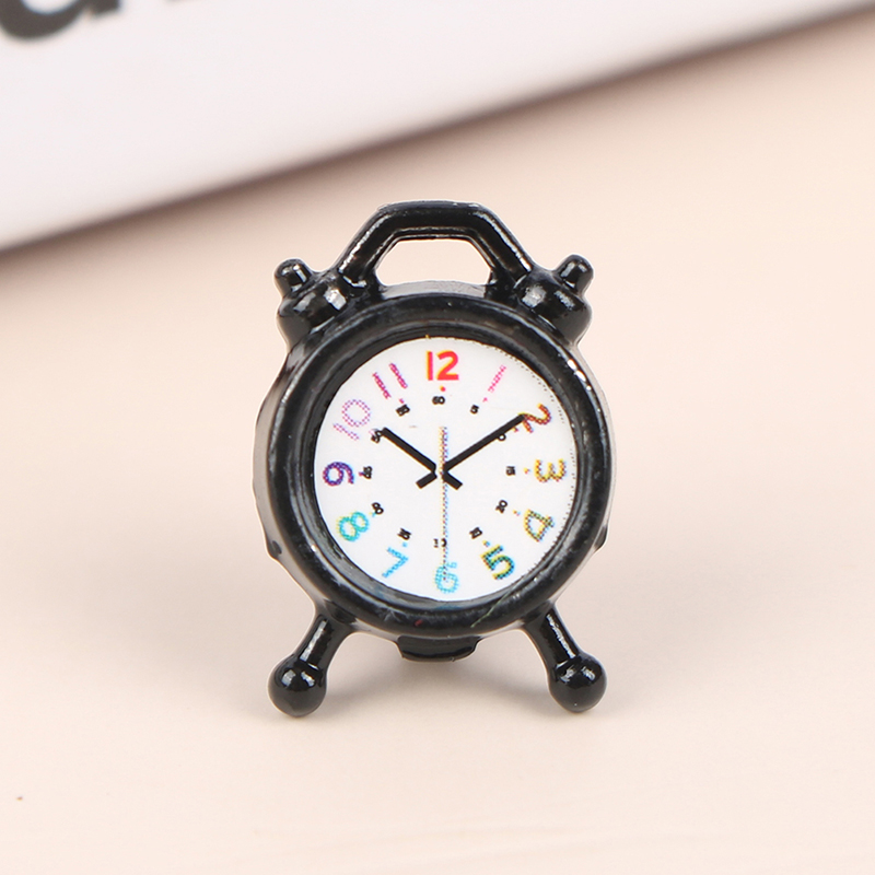 1PC 1:12 Scale Alarm Clock Dol - Kitchen Gadgets Best reseña y precio