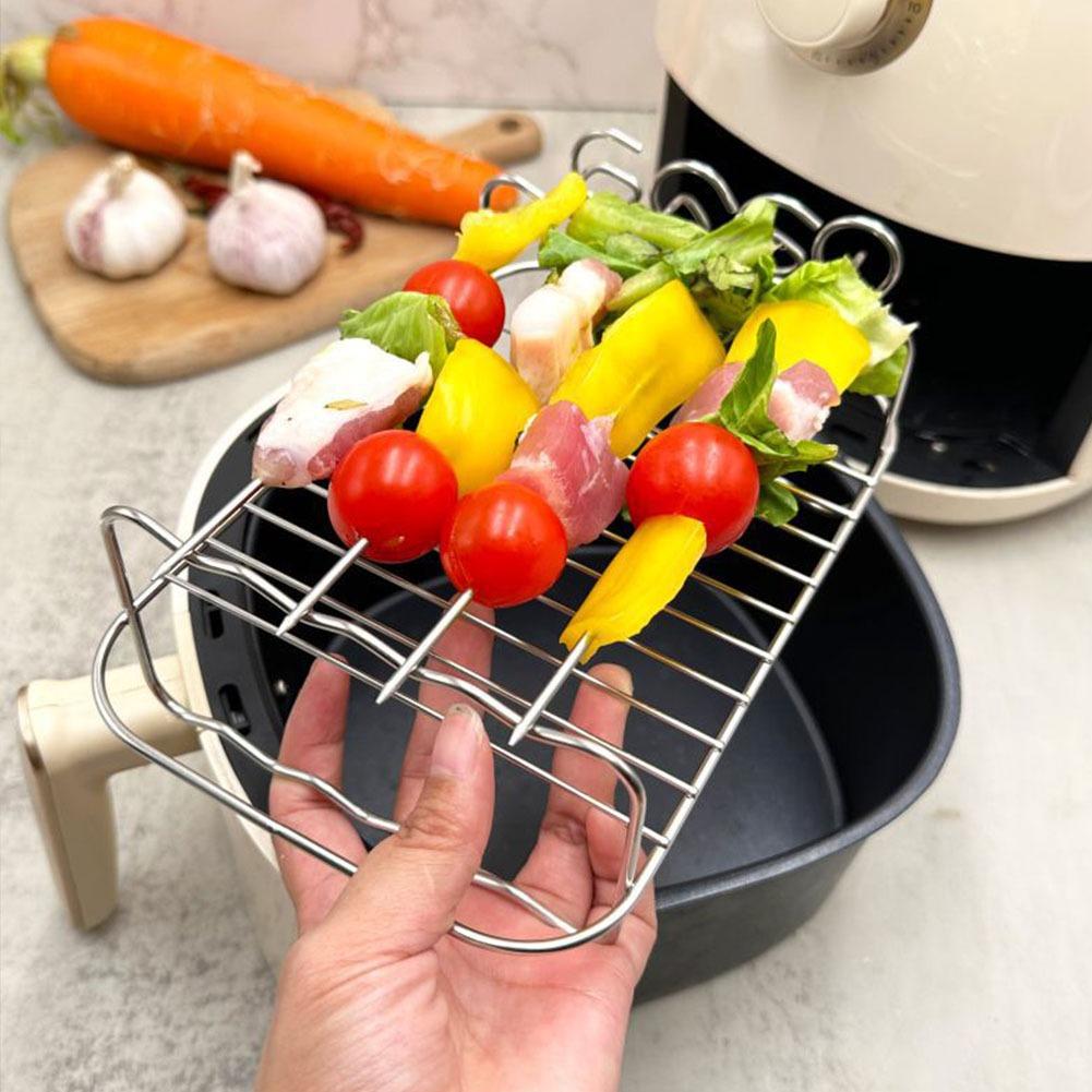 Air Fryer Square Grill Stainle - Kitchen Gadgets Air Fryer reseña y precio