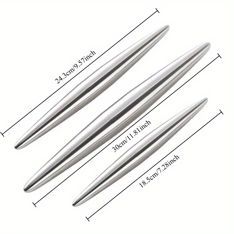 1Pc Stainless Steel Rolling Pi - Kitchen Gadgets Dumpling Maker reseña y precio