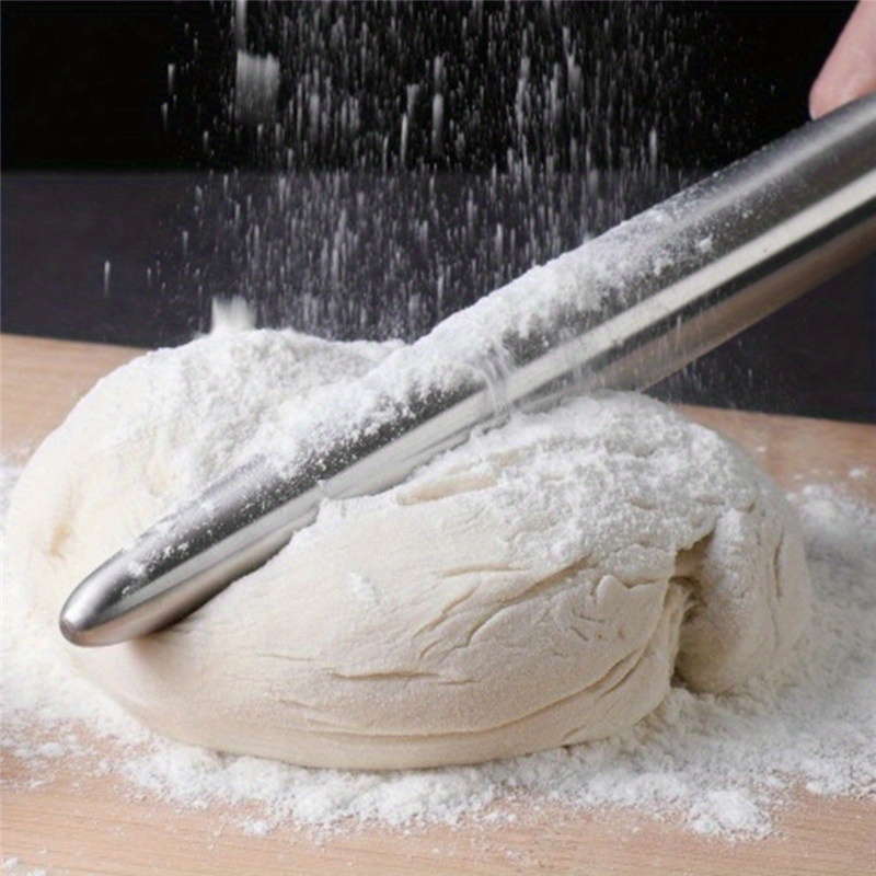 1Pc Stainless Steel Rolling Pi - Kitchen Gadgets Dumpling Maker reseña y precio