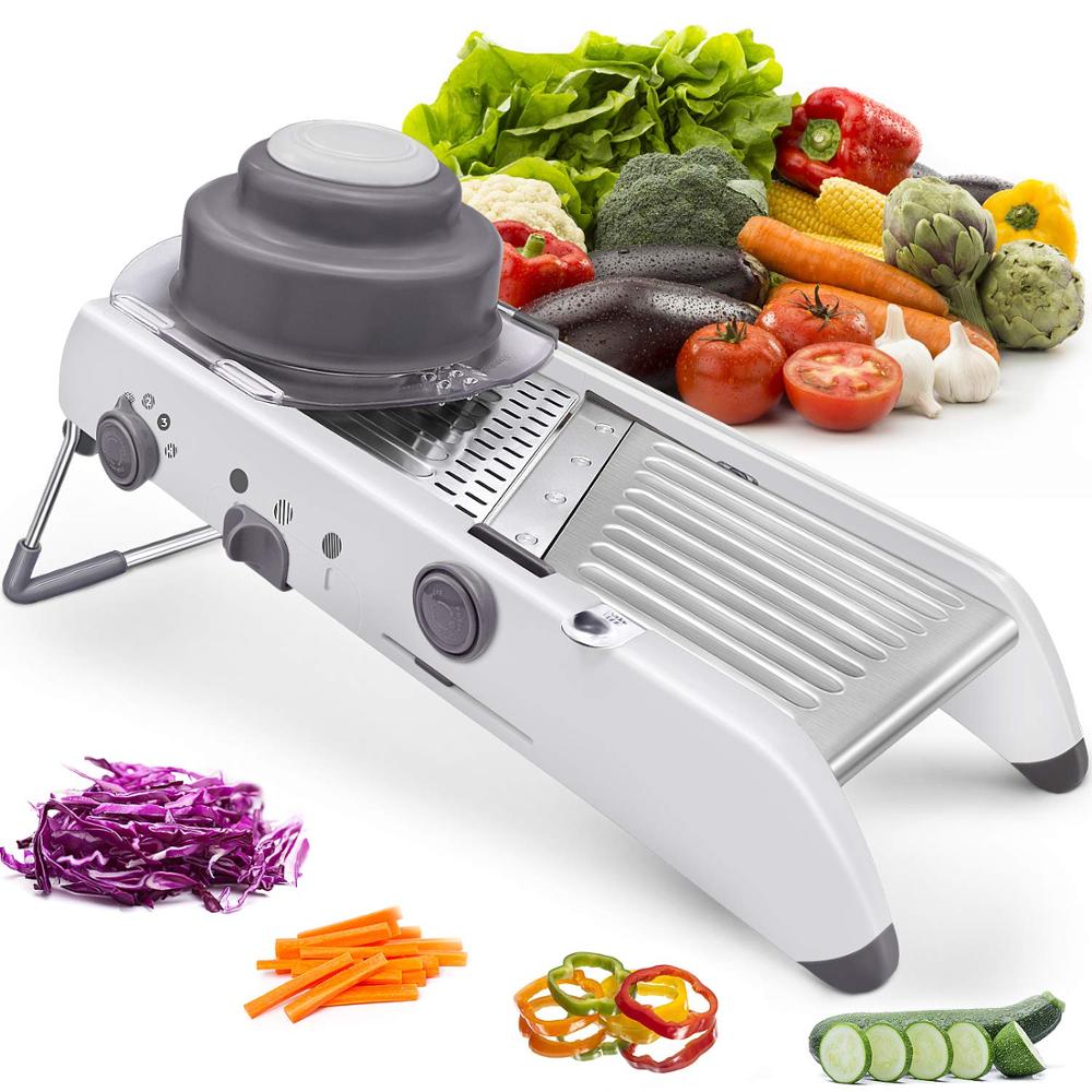 LMETJMA 18 Types Adjustable Ma - Mandoline Slicer reseña y precio
