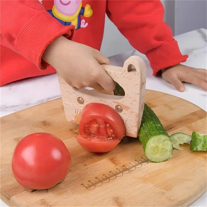 Wooden Kids Knife for Cooking  - Kitchen Gadgets Kids reseña y precio