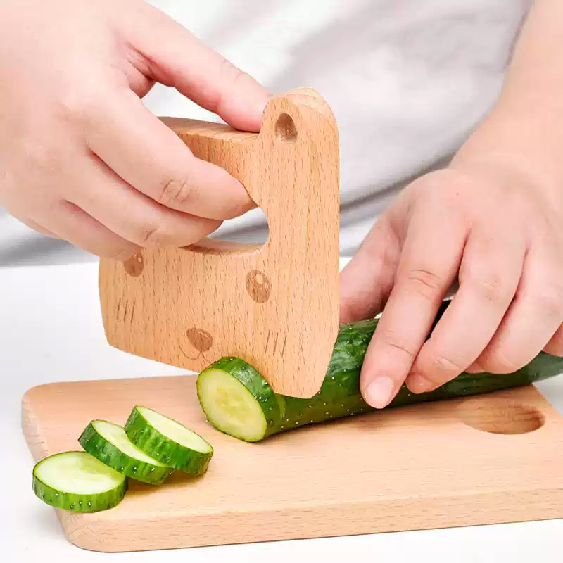 Wooden Kids Knife for Cooking  - Kitchen Gadgets Kids reseña y precio