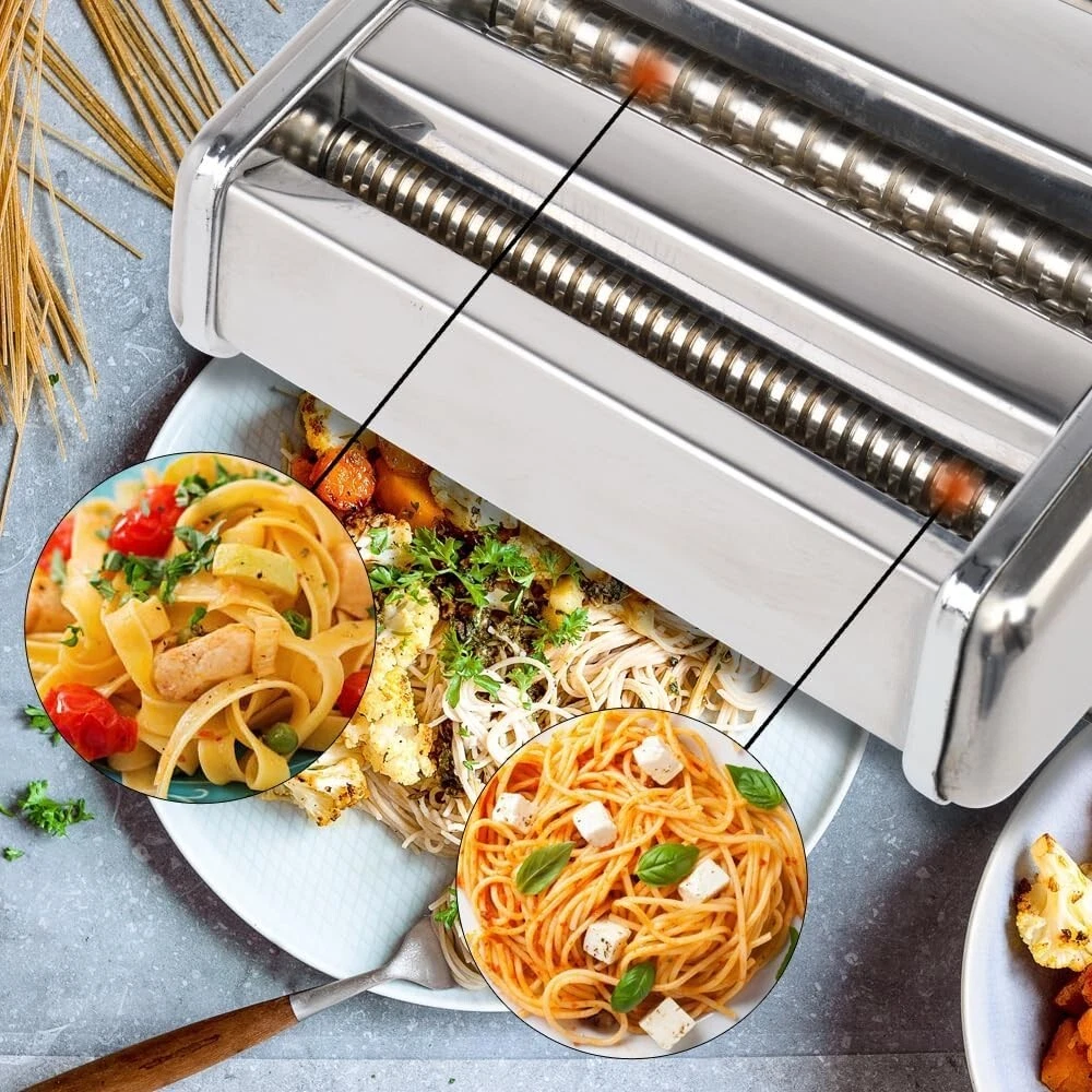 Pasta Maker Machine Stainless  - Kitchen Gadgets Dumpling Maker reseña y precio