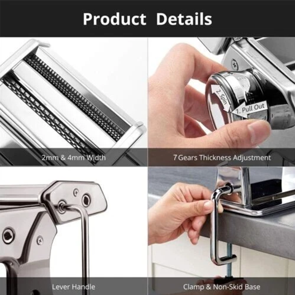 Pasta Maker Machine Stainless  - Kitchen Gadgets Dumpling Maker reseña y precio