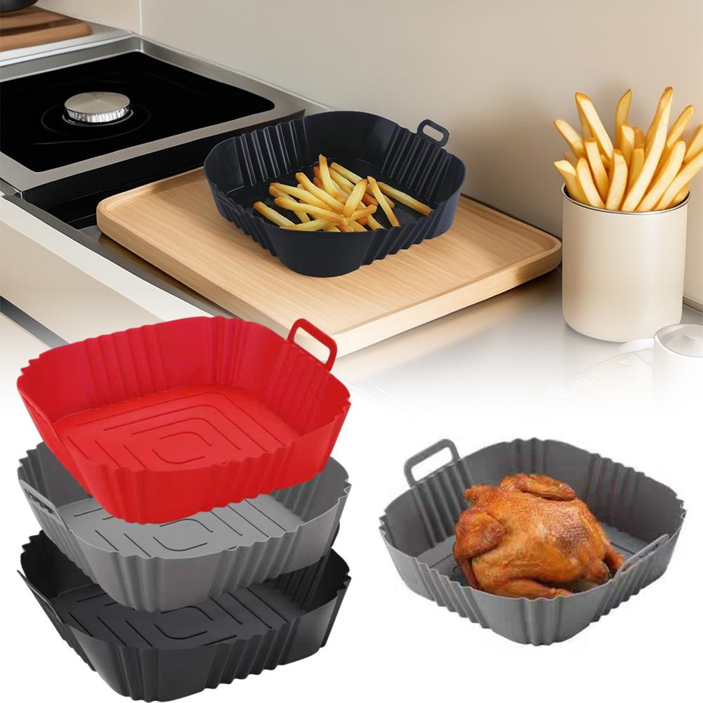 Reusable Airfryer Pan Liner Ac - Kitchen Gadgets Air Fryer reseña y precio