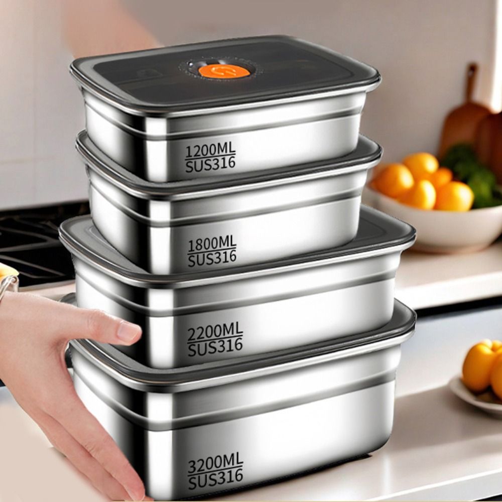 Stainless Steel Lunch Box Bent - Kitchen Gadgets Kids reseña y precio