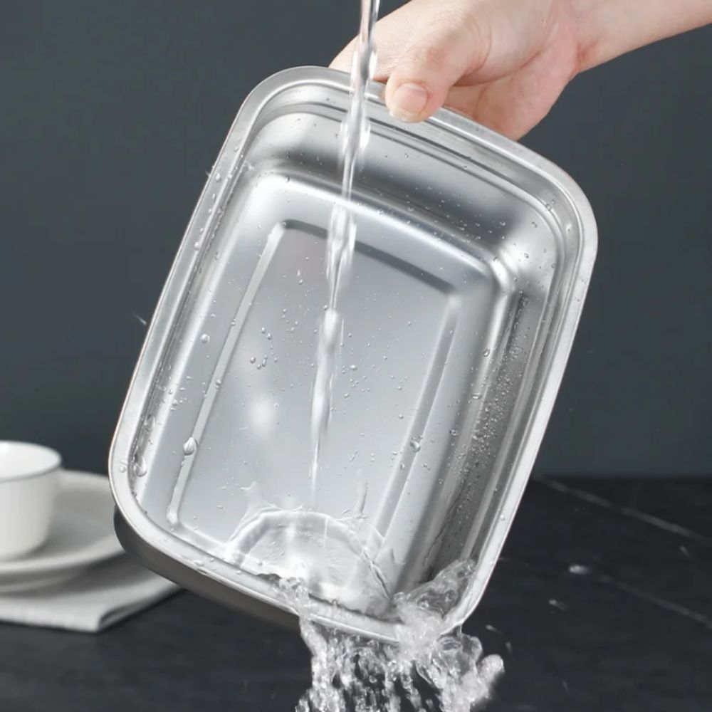 Stainless Steel Lunch Box Bent - Kitchen Gadgets Kids reseña y precio