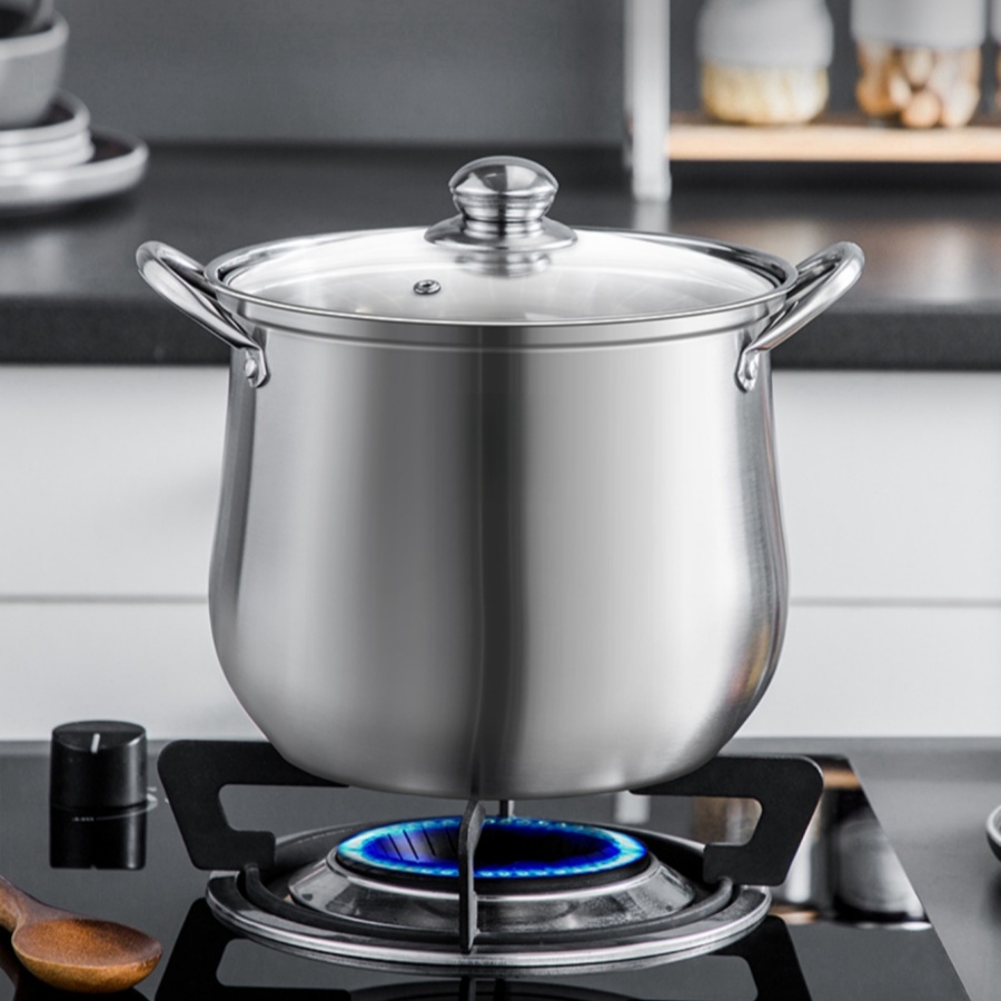 1pc Large Stainless Steel Stoc - Kitchen Gadgets Essential reseña y precio