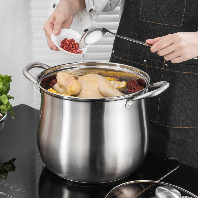 1pc Large Stainless Steel Stoc - Kitchen Gadgets Essential reseña y precio