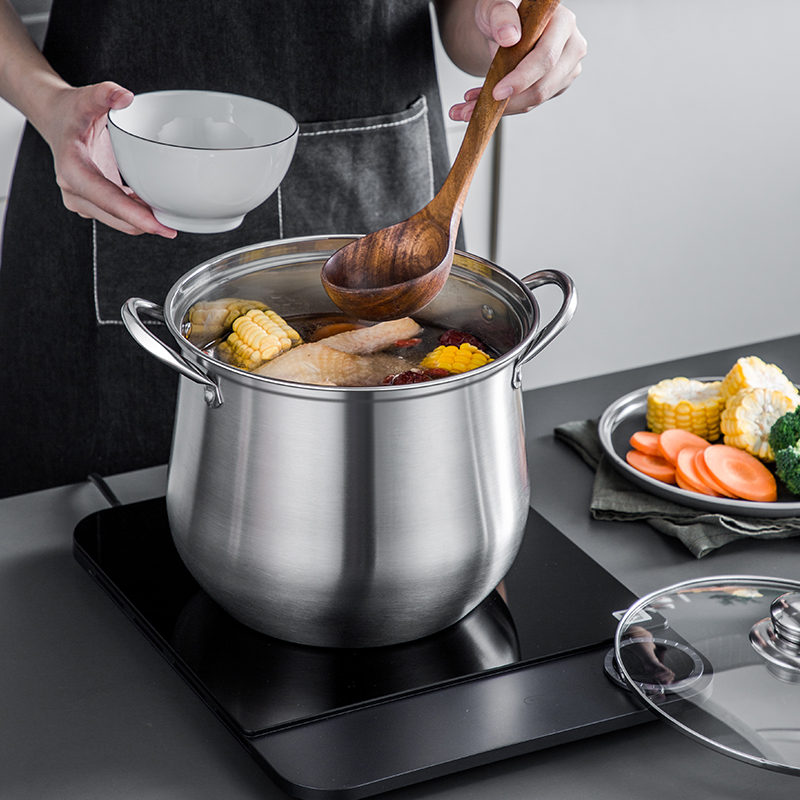 1pc Large Stainless Steel Stoc - Kitchen Gadgets Essential reseña y precio